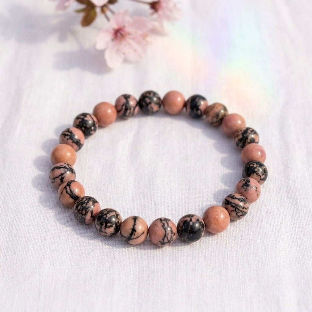 Rhodonite bracelet