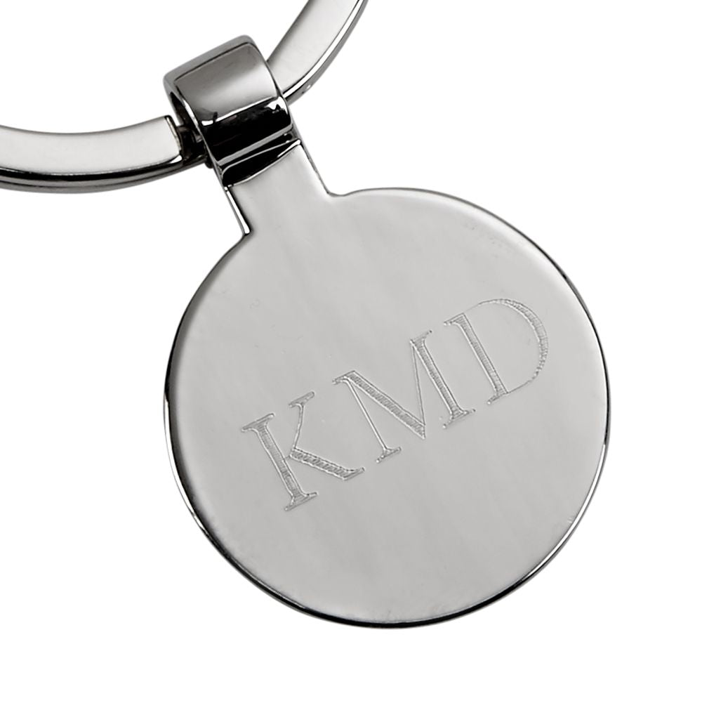 Standing Angel Keychain with Engraving Tag, 3.5"-3