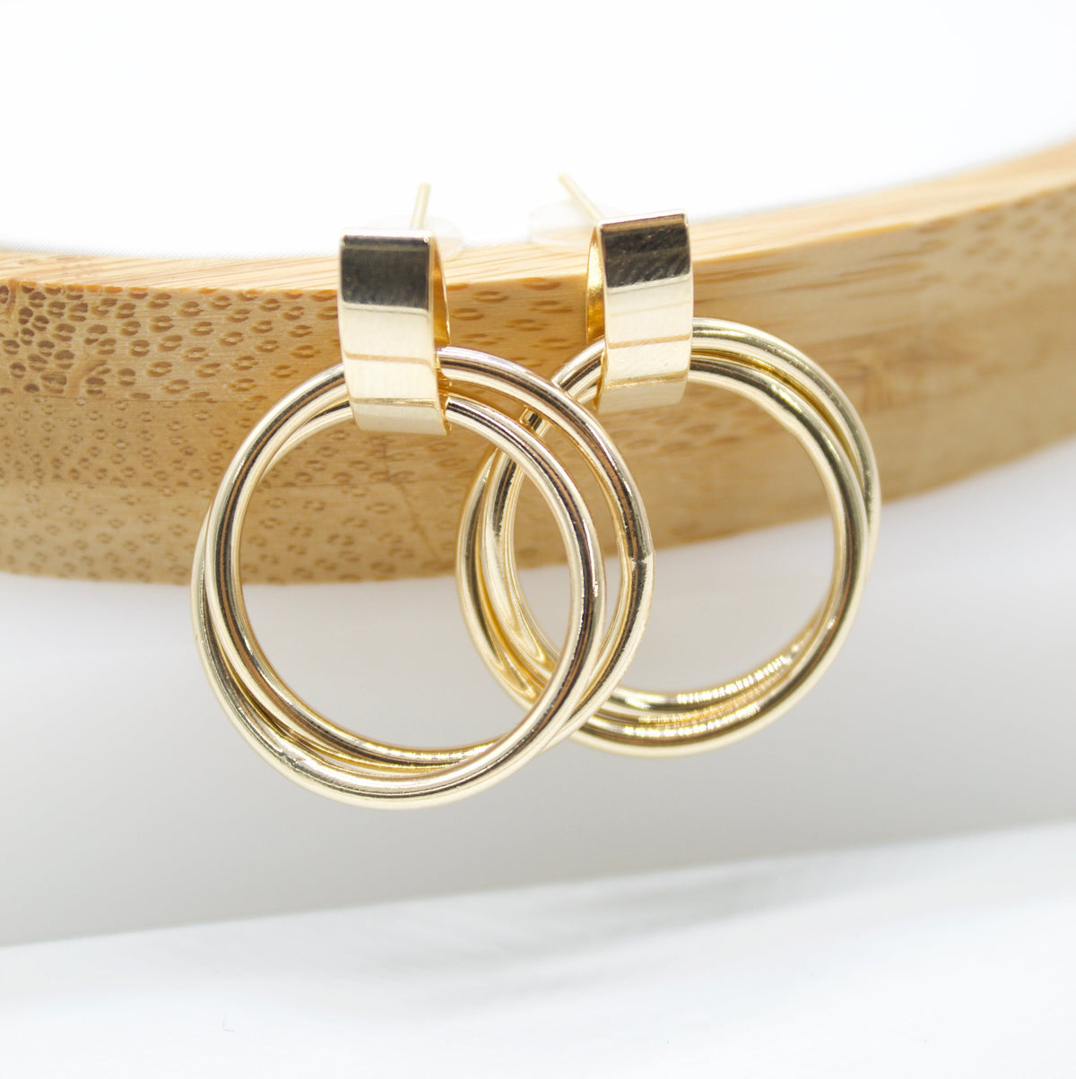 18K Gold Earrings | Modern Earrings