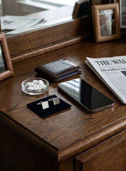 Modern Square Cuff Links-3